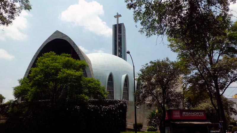 Iglesia San José Insurgentes - departamentos en preventa San José Insurgentes