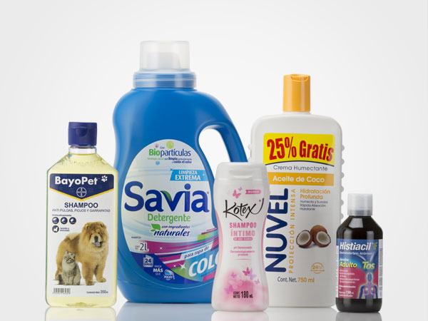 envases de productos para el hogar